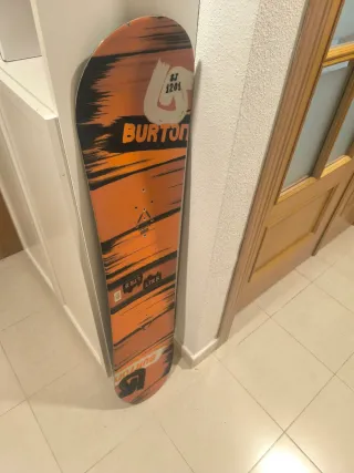 Tabla Snowboard Burton Naranja