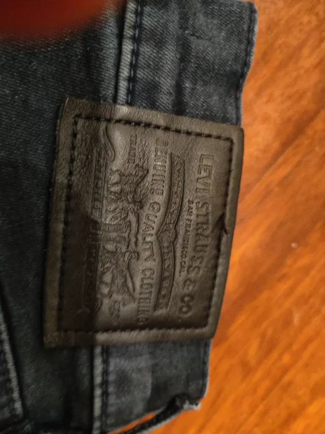 Pantalón pitillo Levi's azul