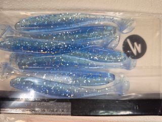 Lote +30 señuelos silicona de pesca. A estrenar