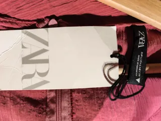 Vestido rosa palo corte midi