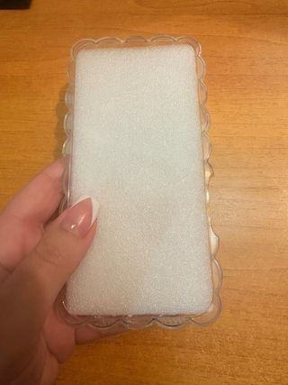 Cover trasparente con decorazione per Iphone 16