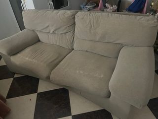 Sofás 3 y 2 plazas beige