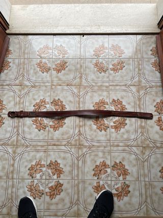 Cintura donna vintage marrone