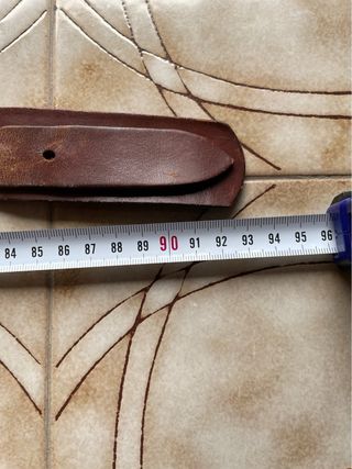 Cintura donna vintage marrone