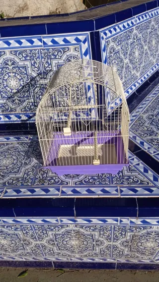 2 Jaulas para pájaros