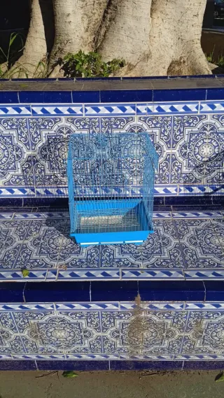 2 Jaulas para pájaros