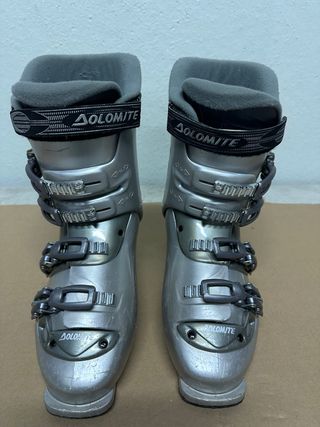 Botas de esquí Dolomite plateadas