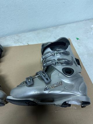 Botas de esquí Dolomite plateadas