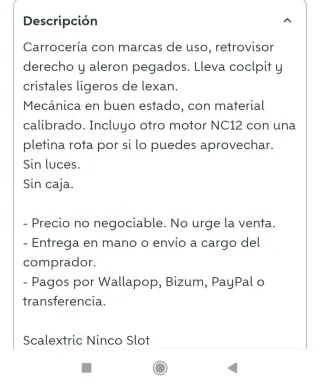 Coche Slot Audi R8 LMS 98 Bilstein