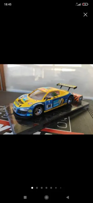 Coche Slot Audi R8 LMS 98 Bilstein