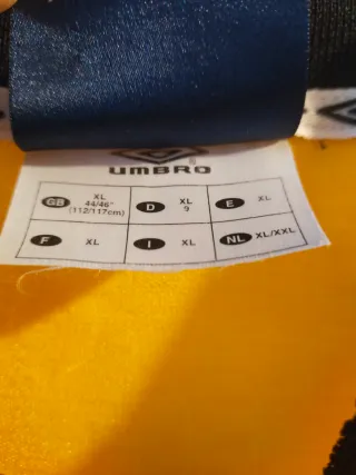 Maglia Umbro Manica Lunga Taglia XL