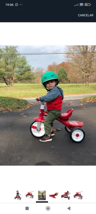 Triciclo Radio Flyer Rojo