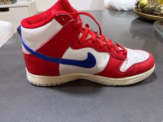 Zapatillas Nike Jordan Talla 41 Rojas y Blancas