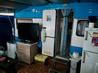 Caravana con avance y cocina en Malgrat de mar