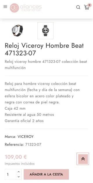 Reloj Viceroy Hombre SIN ESTRENAR