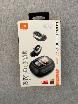Auriculares JBL Live Buds 3 Negro/Plata