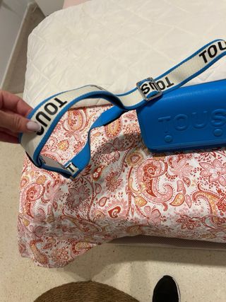Bolso bandolera Tous azul