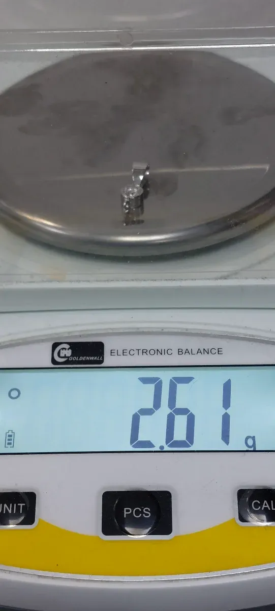 Colgante Oro Blanco 18k