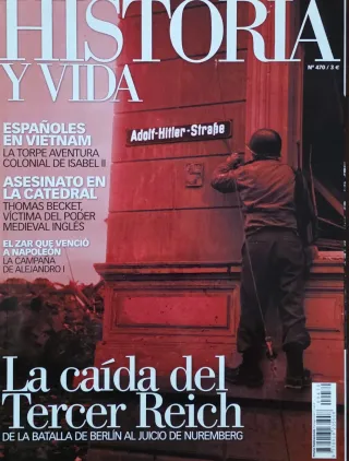 Lote de revistas Historia y Vida Números 469 a 473