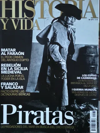 Lote de revistas Historia y Vida Números 469 a 473