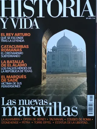Lote de revistas Historia y Vida Números 469 a 473