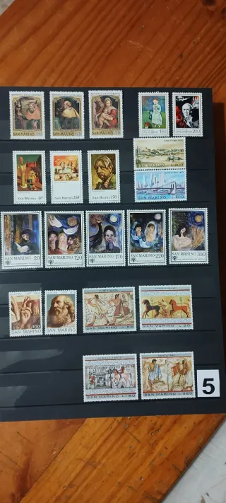 Italia, San Marino, Vaticano 0,05 centms. X unidad