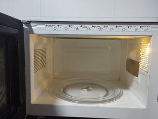 Microondas Candy plateado