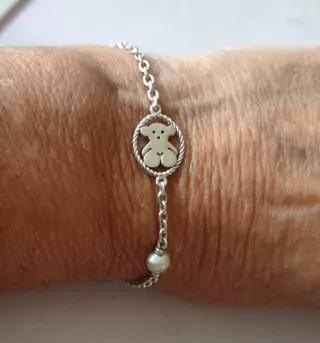 Tous: Pulsera y Colgantes Plata