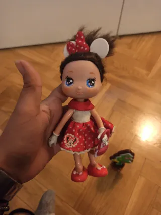 Coche de muñeca Mini con corazón