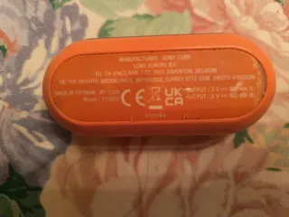 Auriculares Bluetooth Sony coral