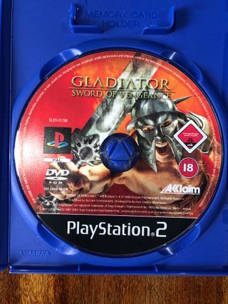 Gladiator sword of vengeance ps2
