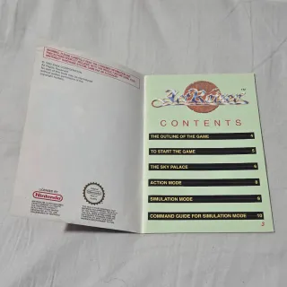 Actraiser PAL Inglés Super Nintendo SNES Completo