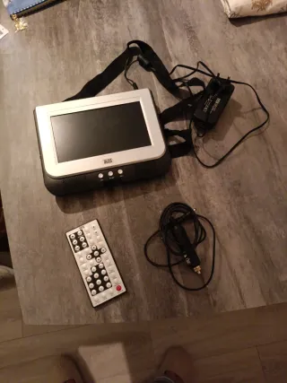 Pantalla TV Coche con adaptador