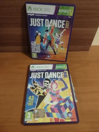 Juegos XBox 360 Just Dance 2016 y 2017