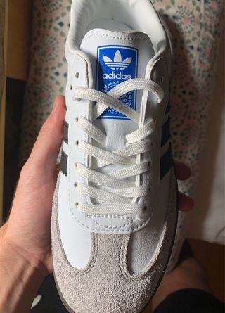 Zapatillas Adidas Samba Blancas y Negras