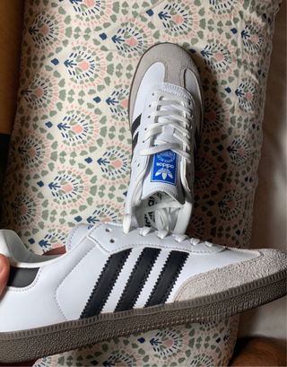 Zapatillas Adidas Samba Blancas y Negras