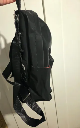 Mochila bolso pequeña mujer negra