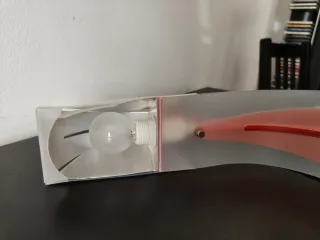 Lampada da tavolo Slamp anni '80 design M. Datti