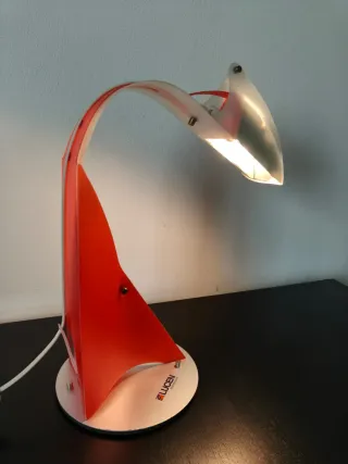 Lampada da tavolo Slamp anni '80 design M. Datti