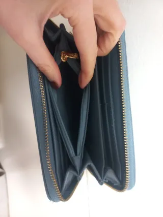 Monedero Stradivarius Azul