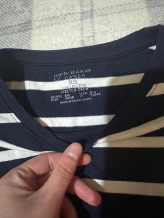 Jersey fino rayas mujer Primark Talla XS
