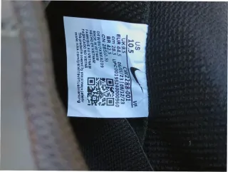 Nike Air Force 1 Low '07 Negro Talla 44.5