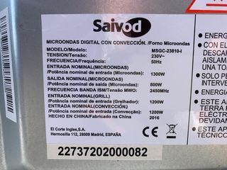 Microondas Saivod