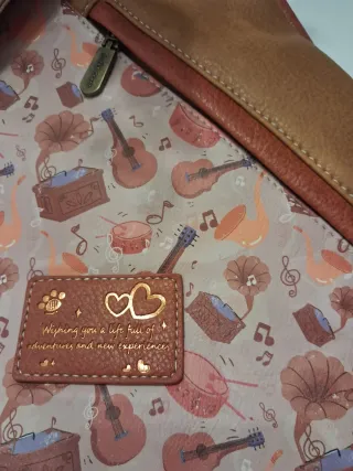 Mochila Sweet Candy Diseño Niña y Violín