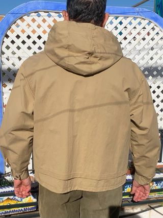 Chaqueta de hombre con capucha Beige Talla M Nueva