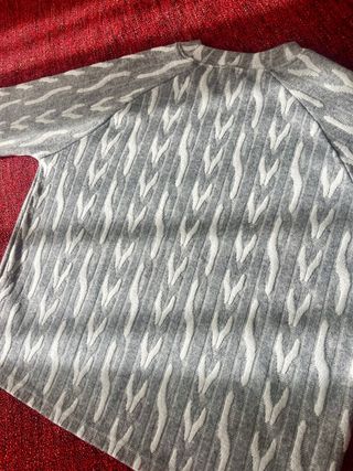 Jersey TRUCCO Gris estampado Talla M