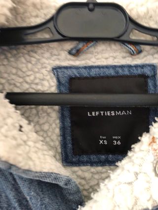 Chaqueta vaquera Lefties forrada XS