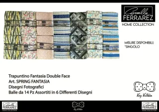 Trapuntino Fantasia Double Face cm Singolo