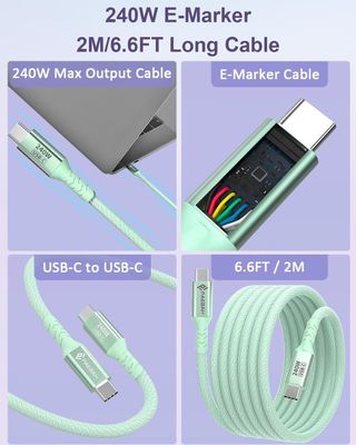 Caricatore verde 100W PD GaN - Sigillata