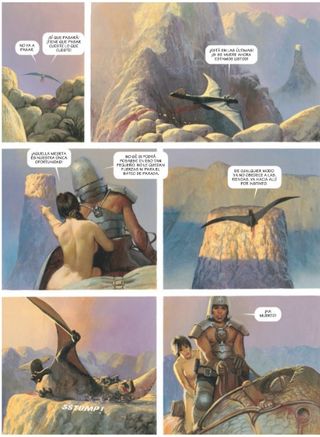 Lote El Mercenario - Vicente Segrelles